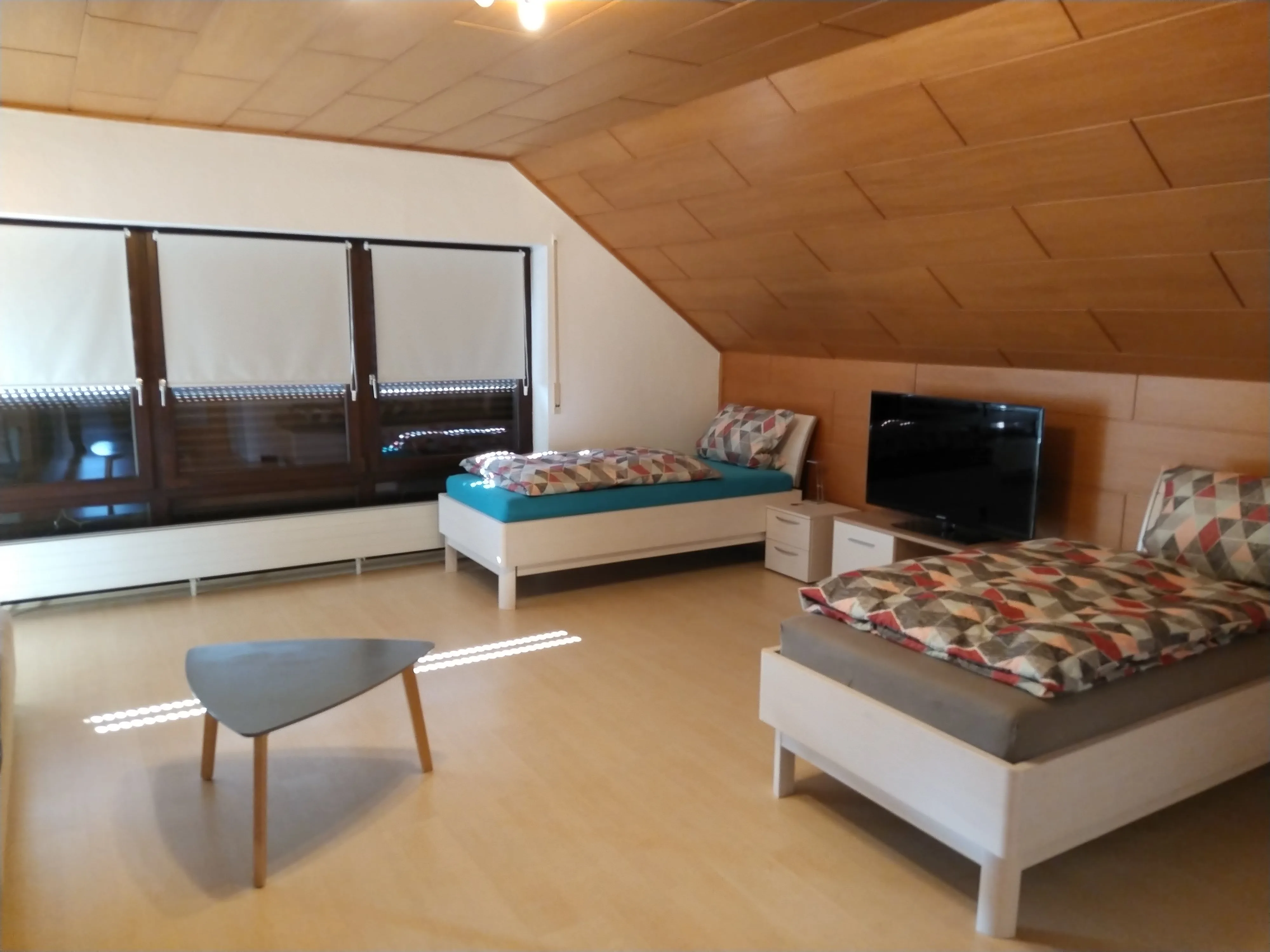 Schlafzimmer – Betten getrennt
